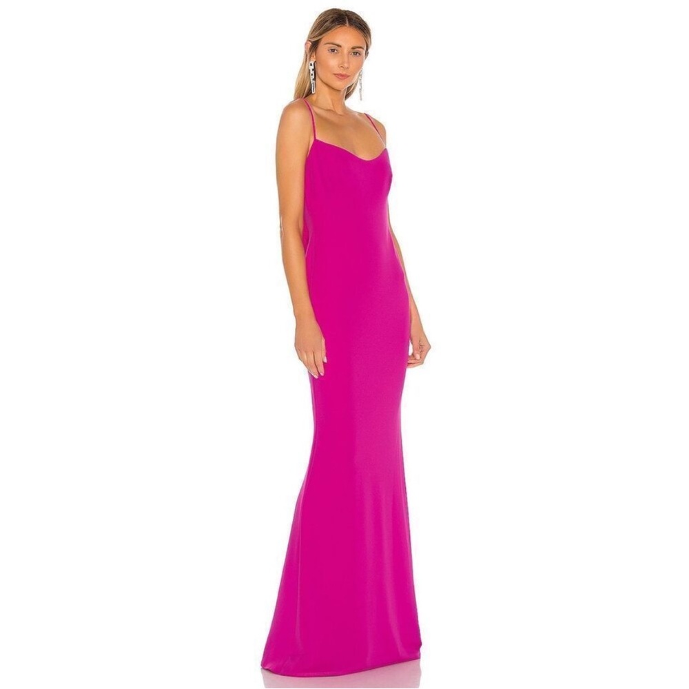 REVOLVE Katie May Damn Gina Dress in Electric Pink Size Small Prom Dress - Picture 3 of 6